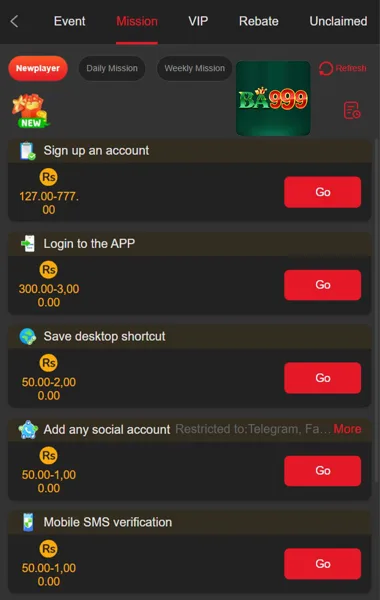 BA999 Game Online Resmi 2026